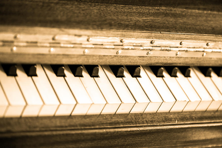 The piano Photograph by Eti Reid