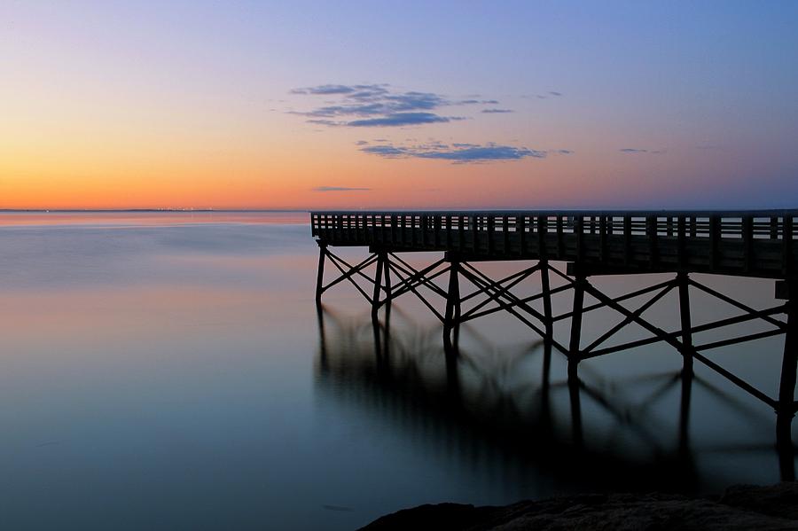 The Pier Photograph by Andrea Galiffi