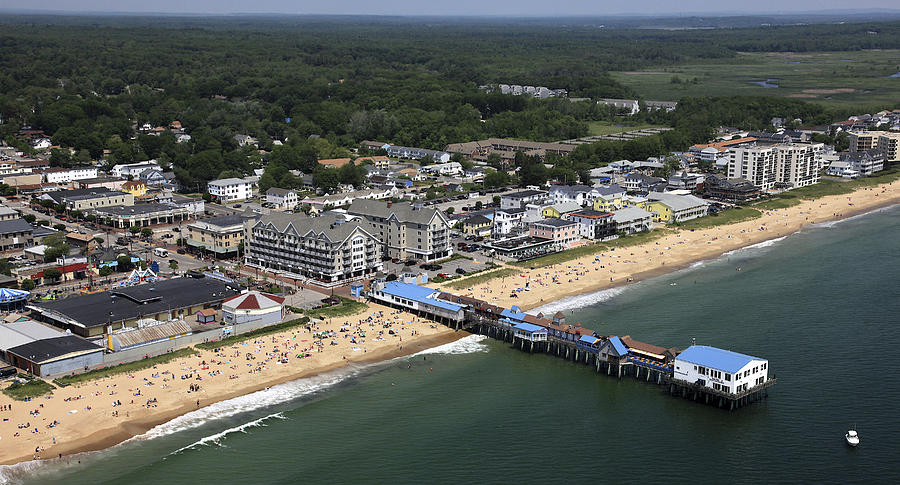 The Pier At Old Orchard Beach, Maine Photograph by Dave Cleaveland