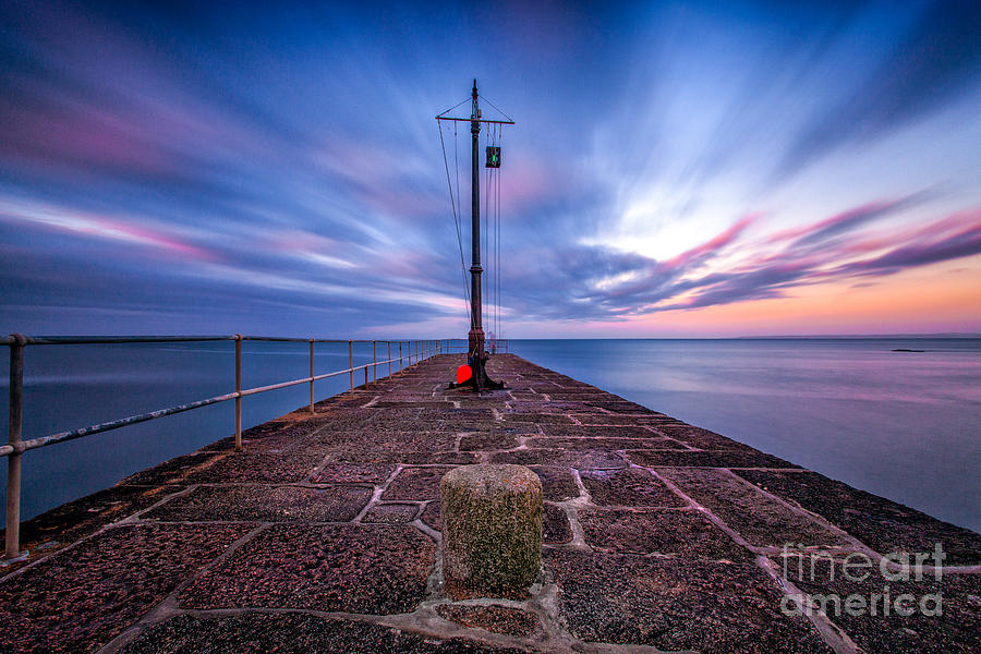 Pier Photograph - The Pier at sun rise by John Farnan