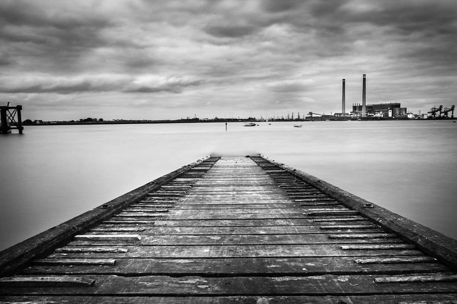Pier Photograph - The Pier. by Gary Gillette Pier Photograph - The Pier. by Gary Gillette