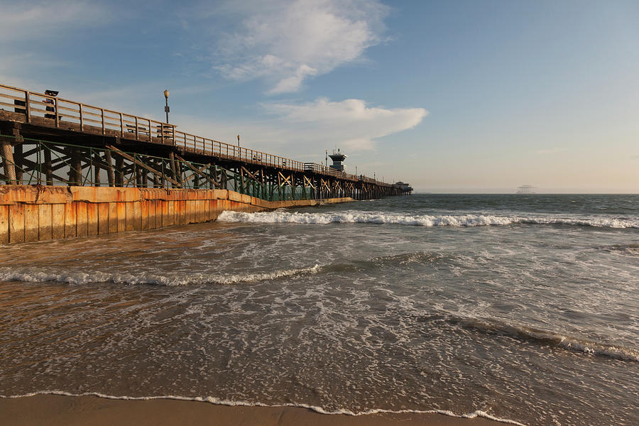 The Pier In Seal Beach Photograph by Susangaryphotography