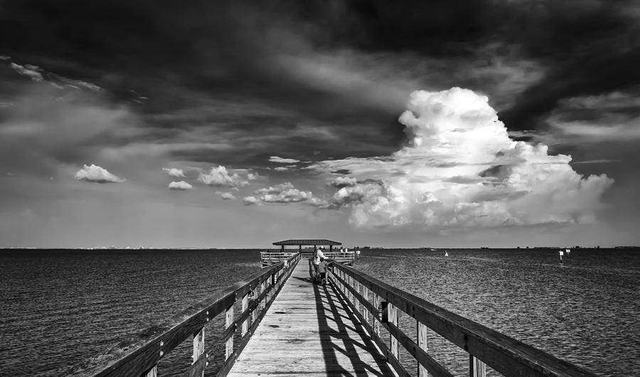 Clearwater Photograph - The Pier by Marvin Spates