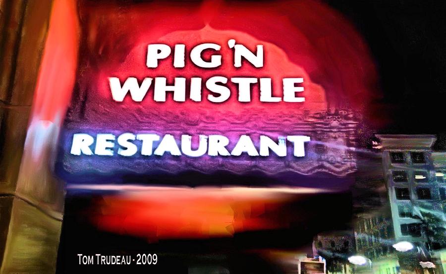The Pig N Whistle Mixed Media