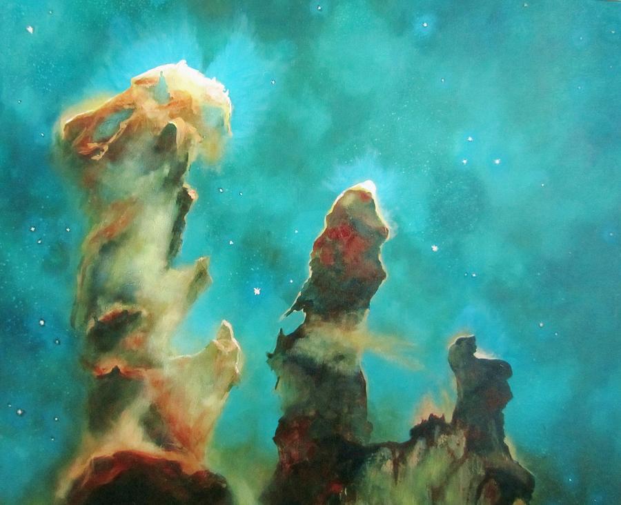 The Eagle Nebula Painting by Lynda Manson
