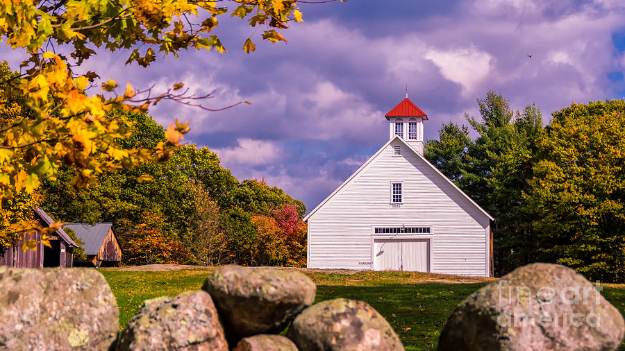The Pillsbury Barn. Photograph by New England Photography