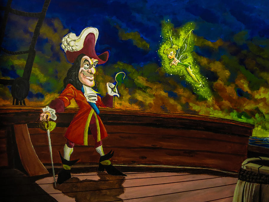 The Pirate and The Fairy Painting by Joel Tesch