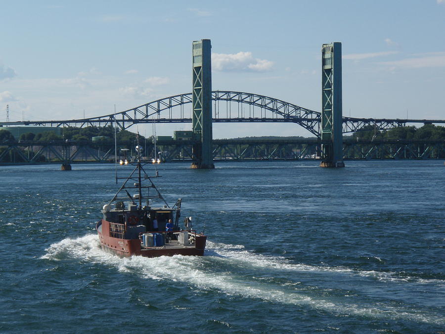 The Piscataqua River Photograph by Robert Nickologianis