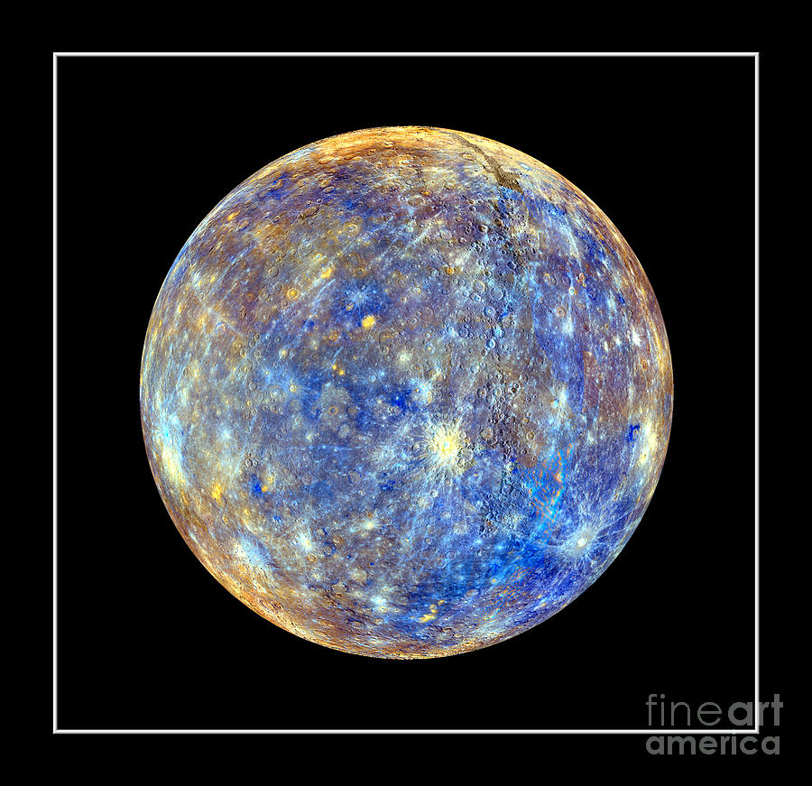 The Planet Mercury NASA Photograph by Rose Santuci-Sofranko