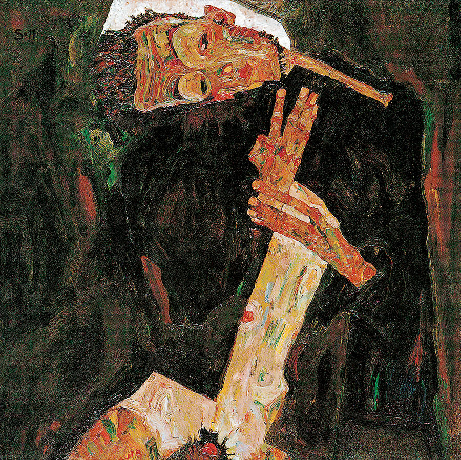 Egon Schiele Painting - The Poet by Celestial Images