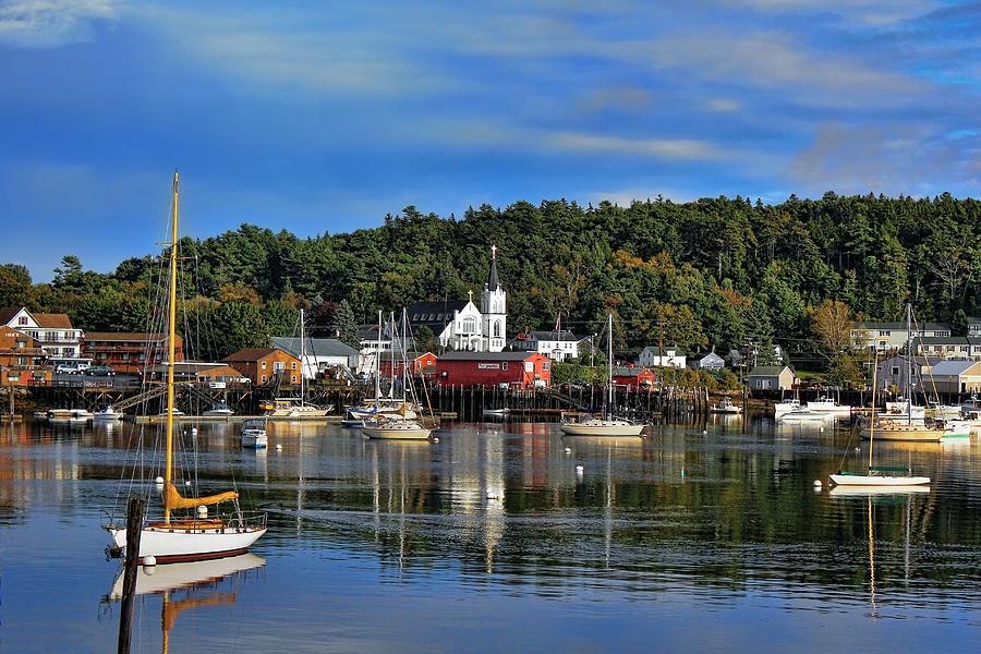 Boat Photograph - The Poetry of Maine by Lanis Rossi