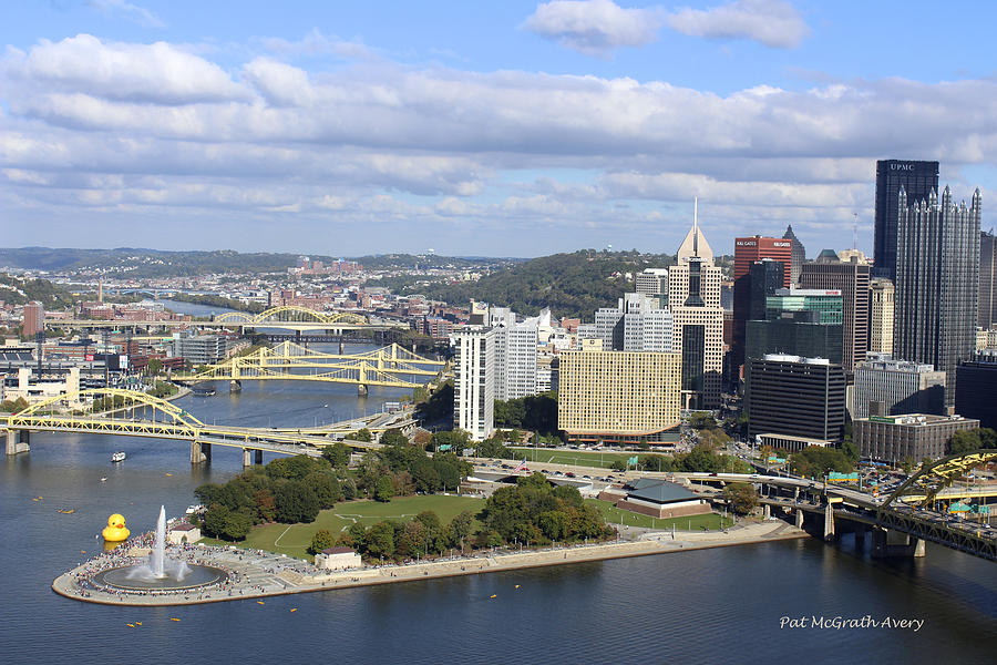 The Point at Pittsburgh Photograph by Pat McGrath Avery