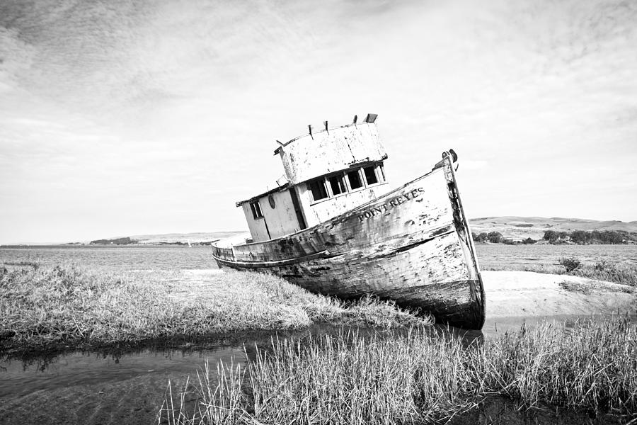 The Point Reyes In Black And White  Photograph by Priya Ghose