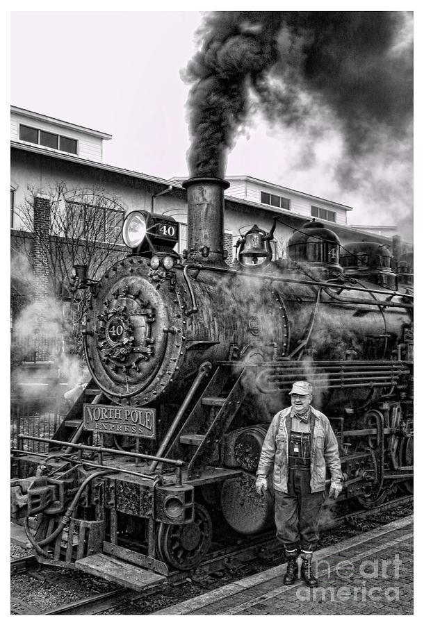 The Polar Express - Steam Locomotive V Photograph by Lee Dos Santos
