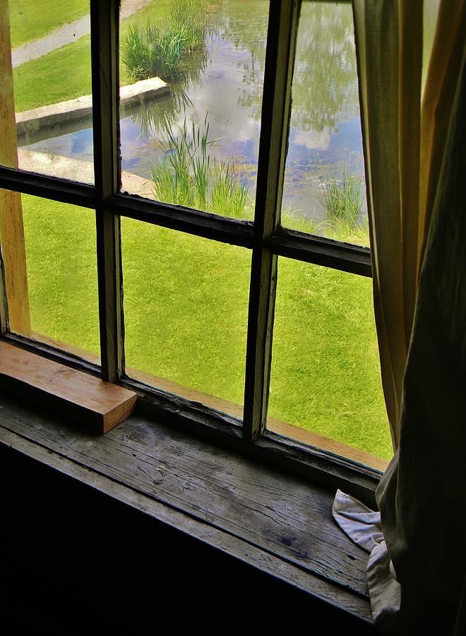 The Pond Through the Window Photograph by Jean Goodwin Brooks