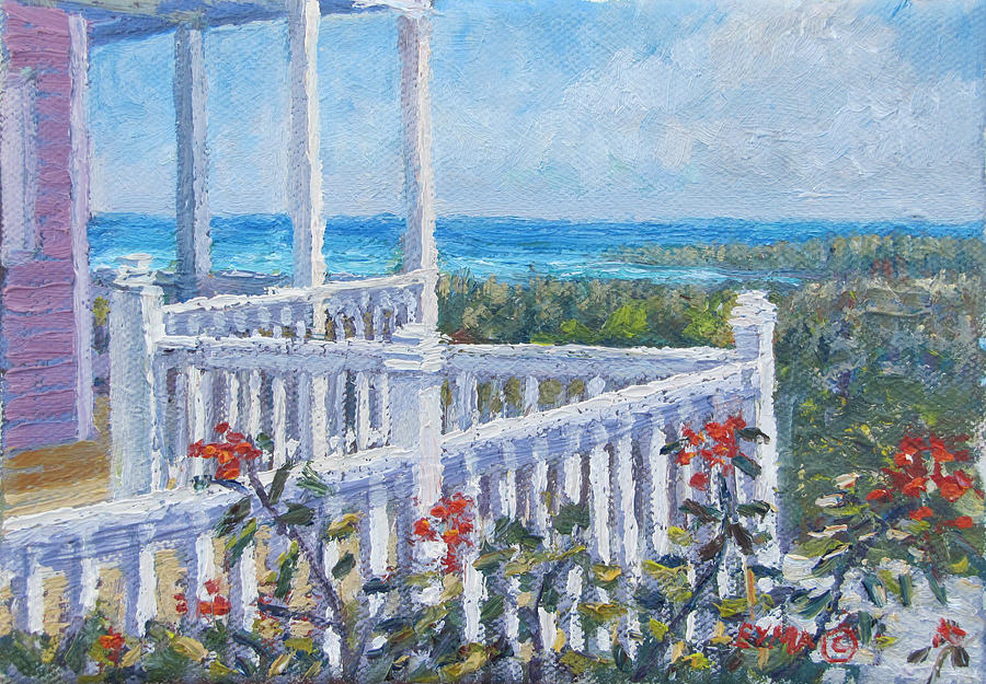 The Porch Painting by Ritchie Eyma