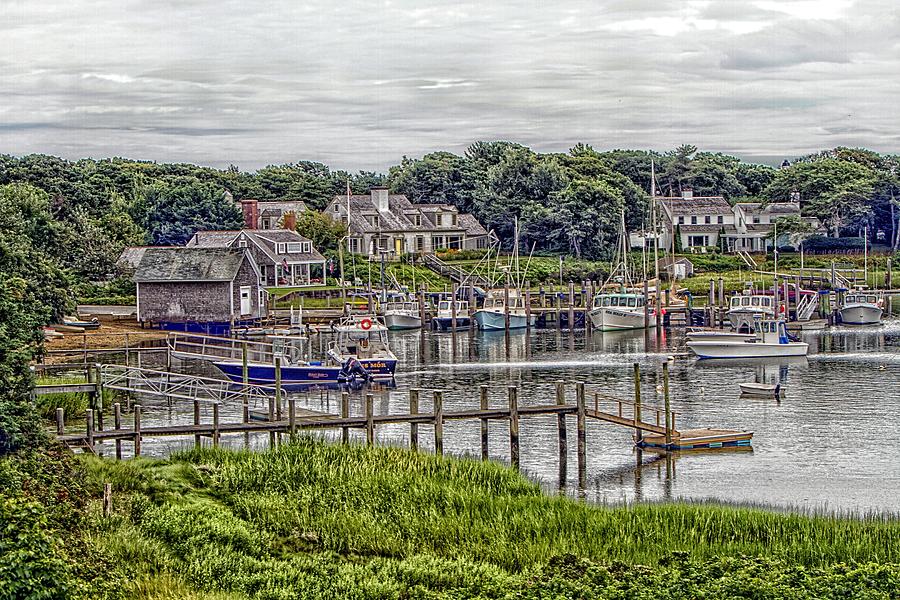 The Port In Harwich Port Cape Cod Photograph by Constantine Gregory