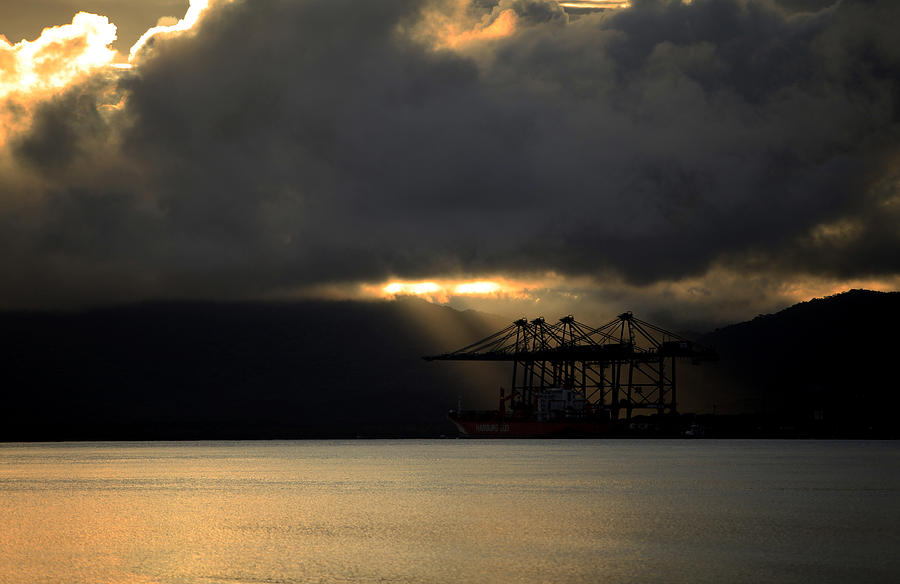 Sunset Photograph - The Port by Koepp Photography