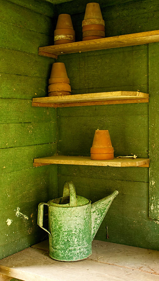 The Potting Shed Photograph by Kristia Adams