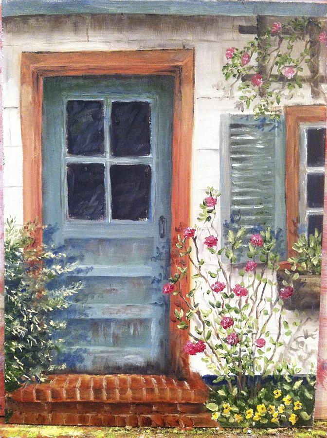 The Potting Shed Painting by Margie Perry