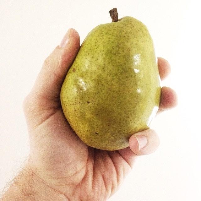 Pear Photograph - The Power Of The Pear. #pear #fruit by Craig Kempf