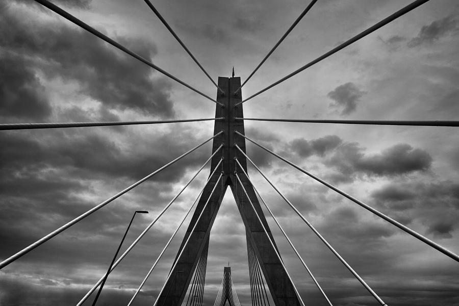 The Poya Bridge Photograph by Dominique Dubied