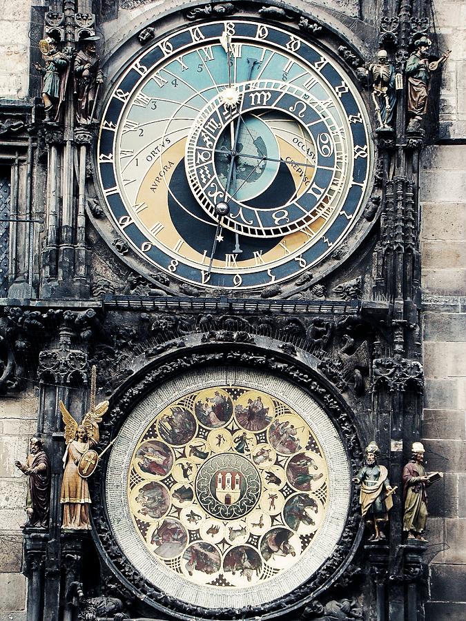 The Prague Orloj Photograph by Zinvolle Art