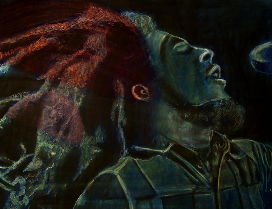 Bob Marley Painting - The Predecessor feat Bob Marley by D Rogale