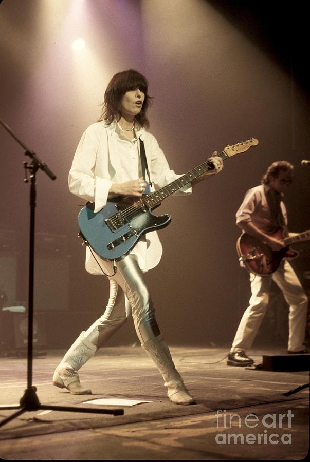 Chrissie Hynde The Pretenders Photograph by Concert Photos Fine Art