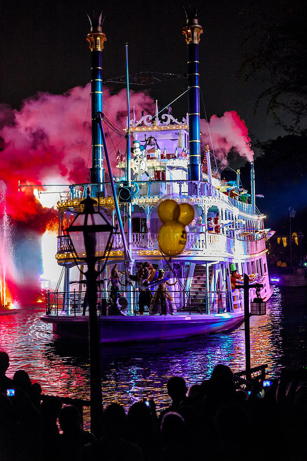 The Mark Twain Disneyland Steamboat  #2 Photograph by Scott Campbell