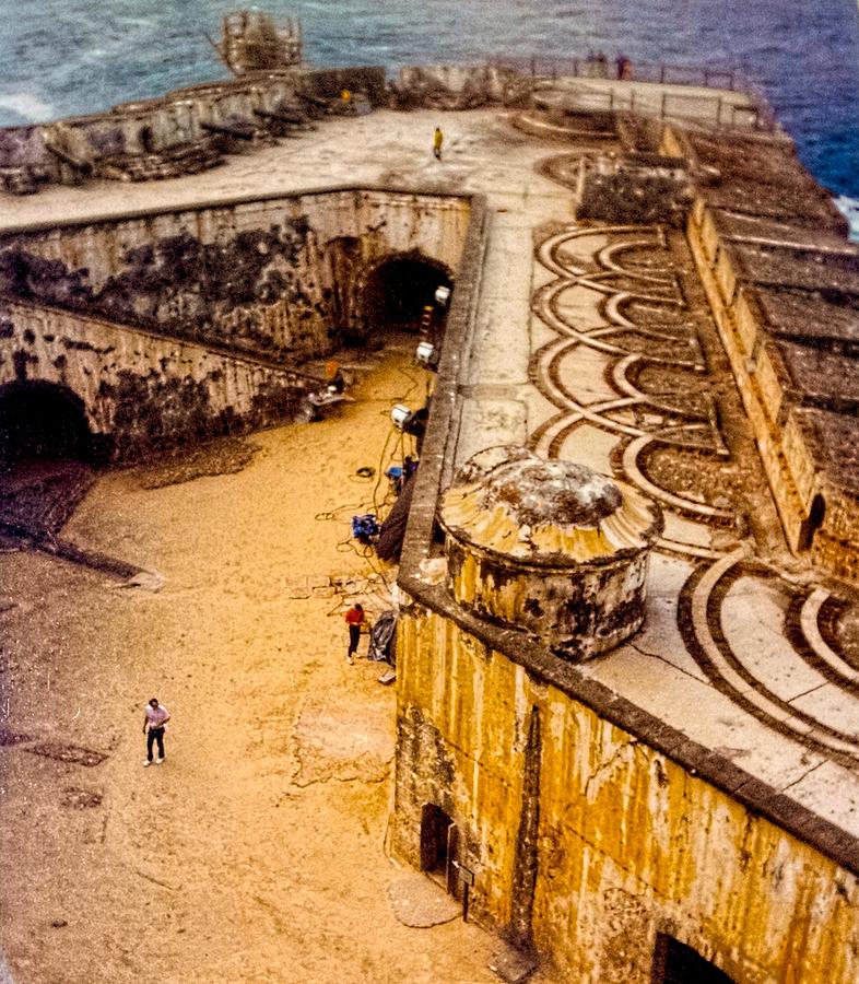 Castle Photograph - The Promontory Of The Caribbean by Sandra Pena de Ortiz