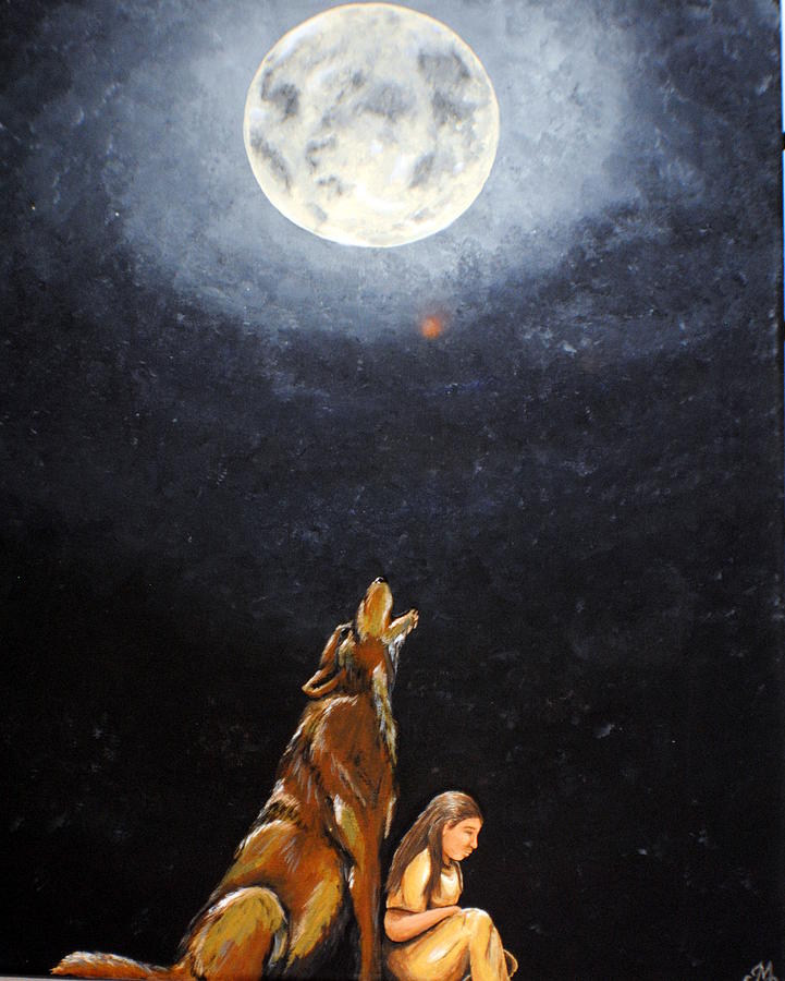 The protector Painting by Meganne Peck