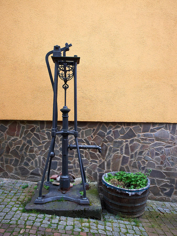 The Pump at St Goar am Rhein Photograph by Jouko Lehto