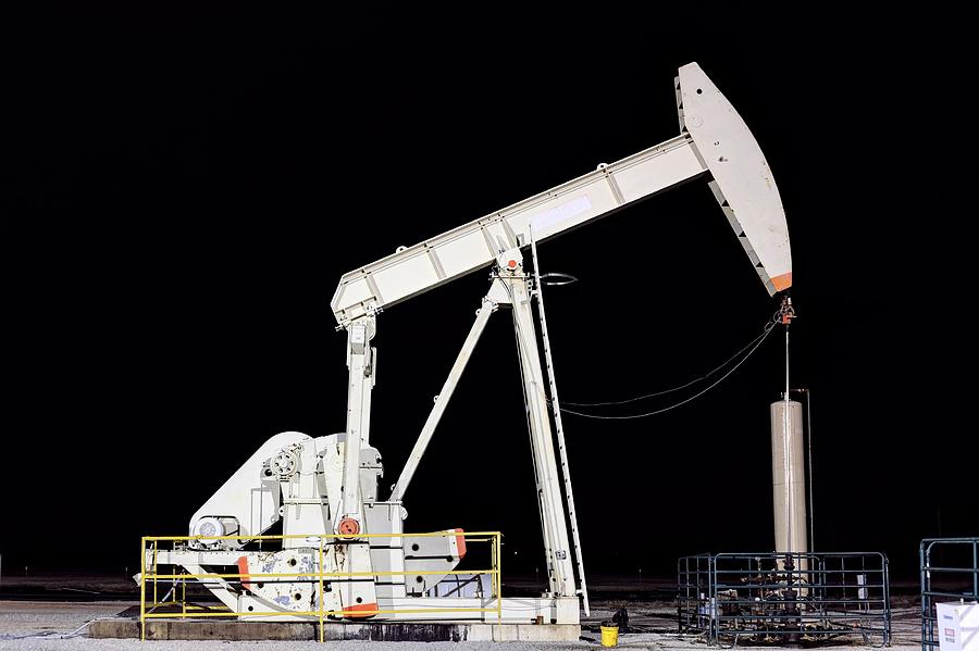 The Pumpjack Oil Pump Photograph by JC Findley
