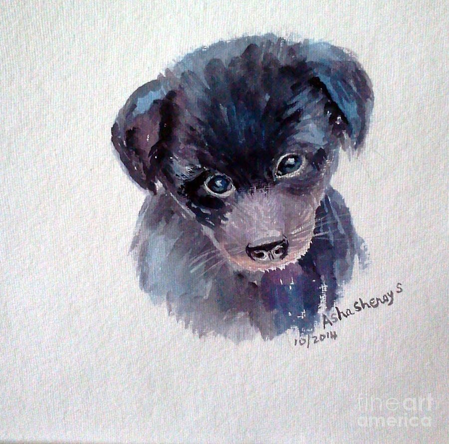 The Puppy Painting