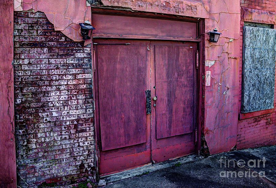 Hdr Photograph - The Purple Doors by Paul Mashburn
