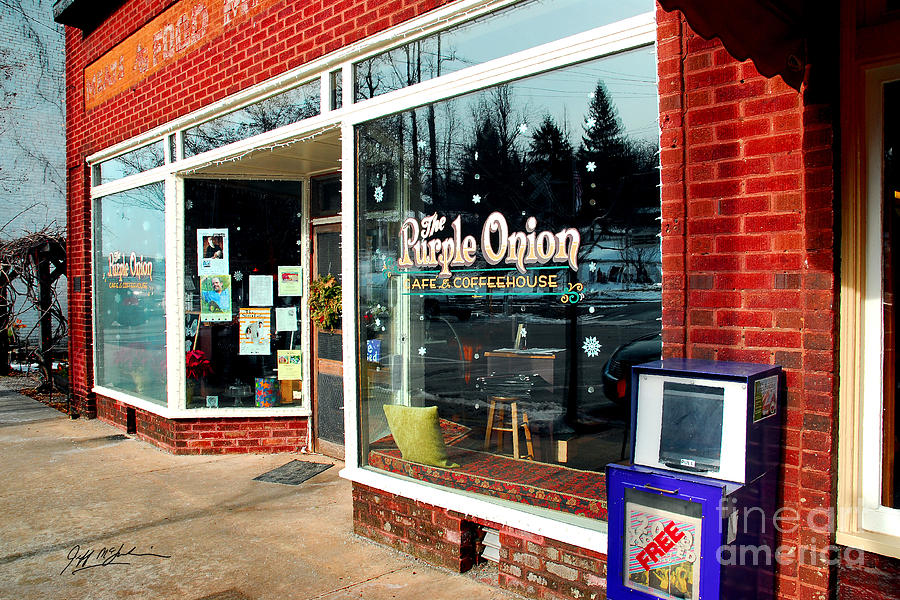 The Purple Onion II Saluda NC Photograph by Jeff McJunkin