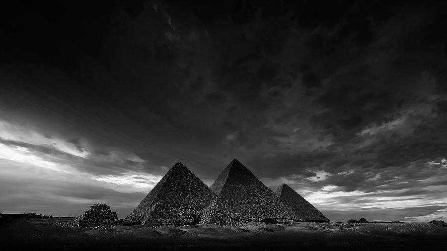 The Pyramids Of Giza, Egypt Photograph by Nick Brundle Photography