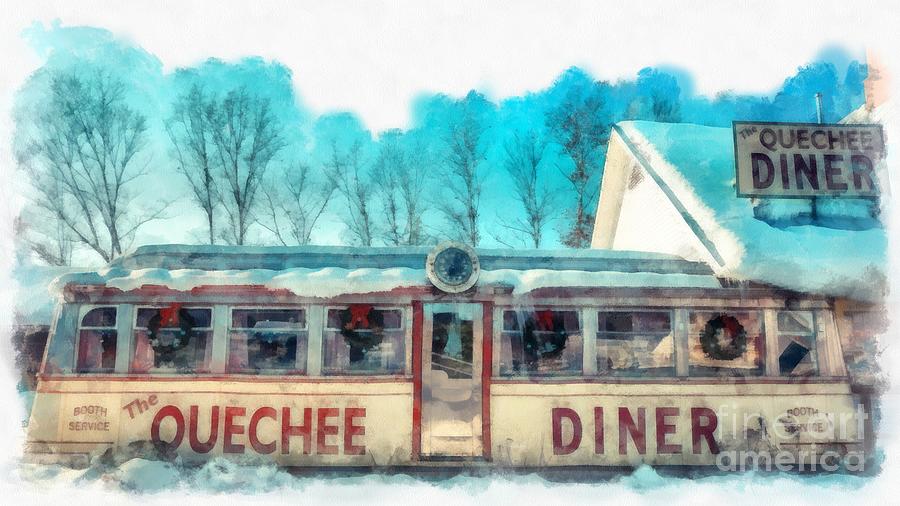 The Quechee Diner Vermont Photograph by Edward Fielding