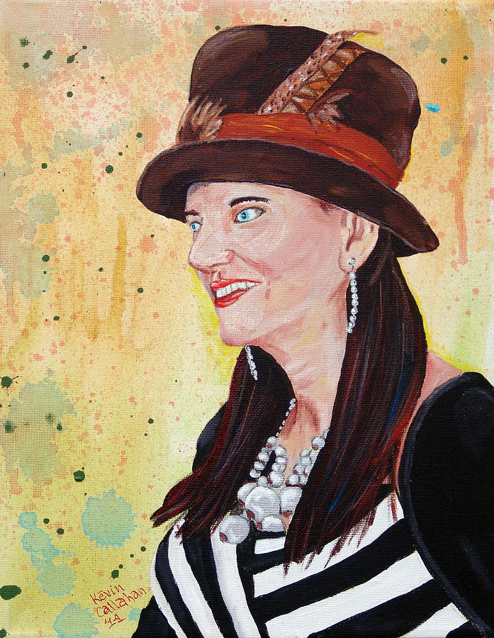 The Queen of Arts Painting by Kevin Callahan