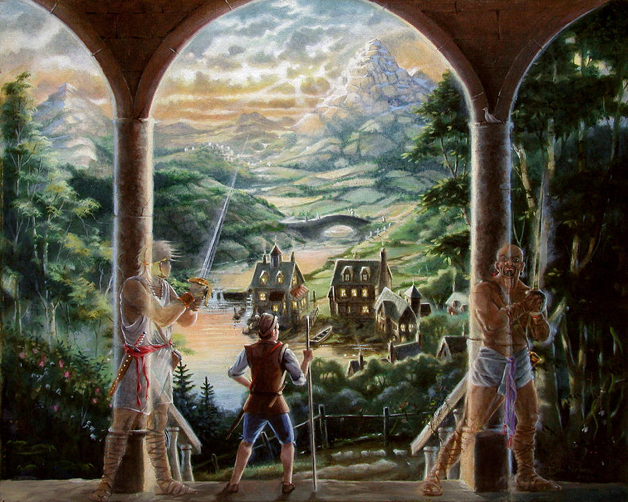 The Quest Painting by Dan Nelson