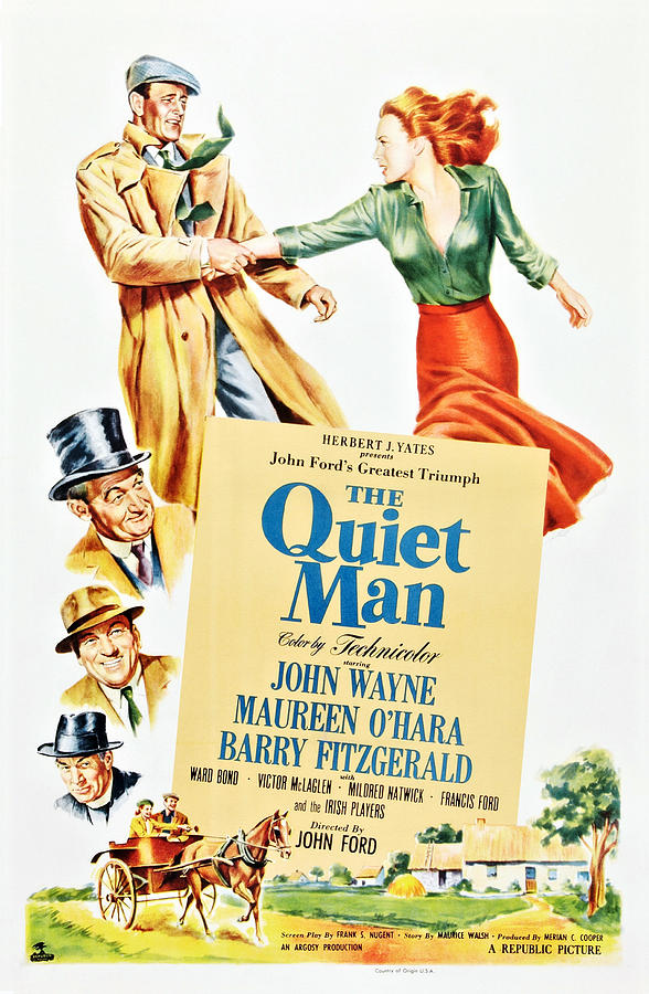 The Quiet Man, Top From Left John Photograph by Everett