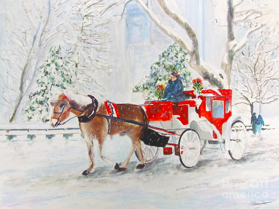 The Quiet Ride Painting by Beth Saffer