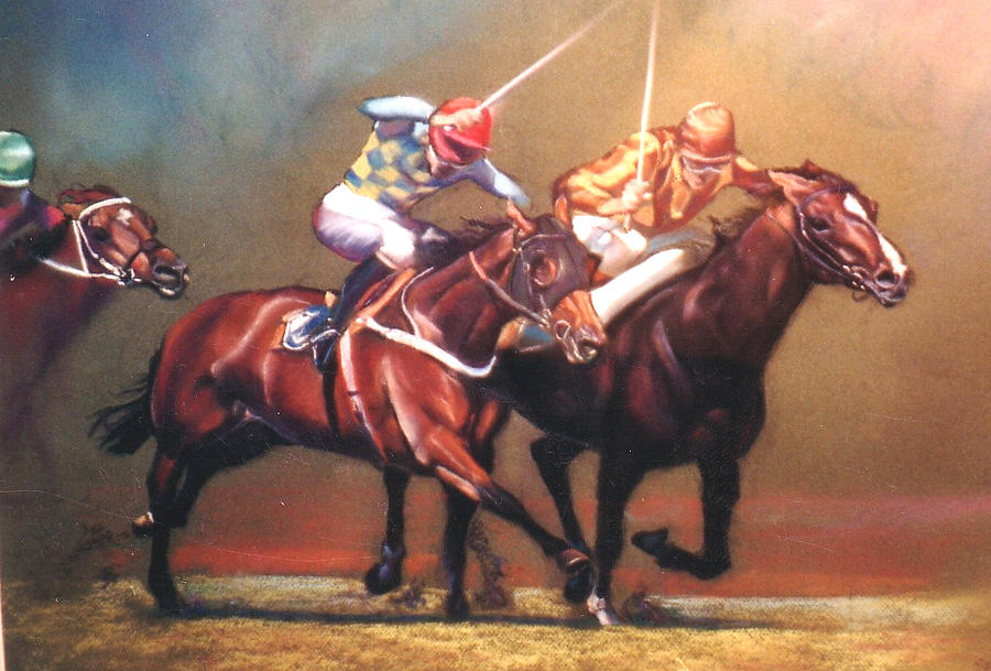 The Race Painting by Lynda Robinson