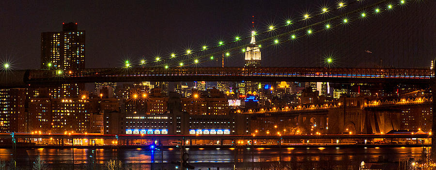 The Radiant New York City Skyline Photograph by Mitchell R Grosky