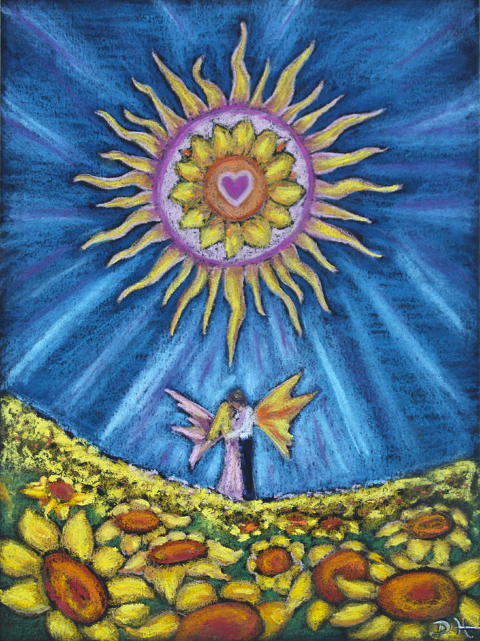 The Radiant Sun Pastel by Diana Haronis