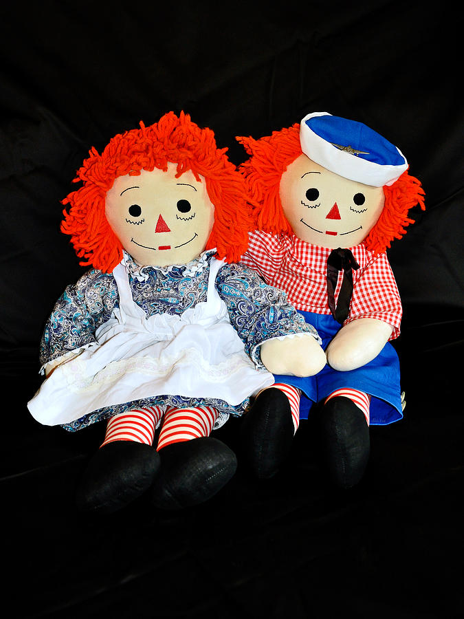 The Raggedy Twins Photograph by Donna Proctor