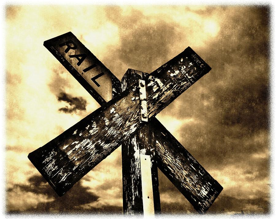 The Railroad Crossing Photograph by Glenn McCarthy Art and Photography