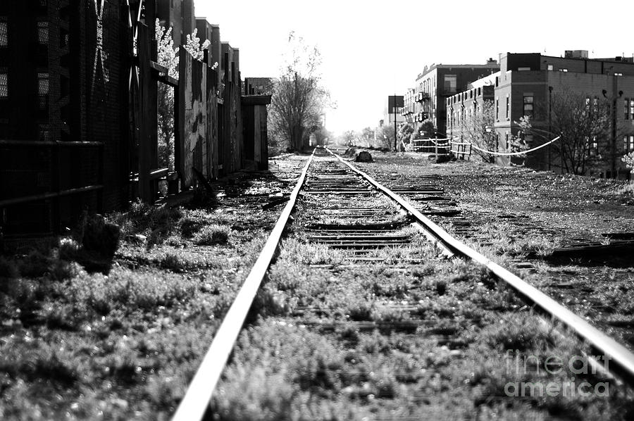 The Railroad to Nowhere Photograph by Nate Heldman