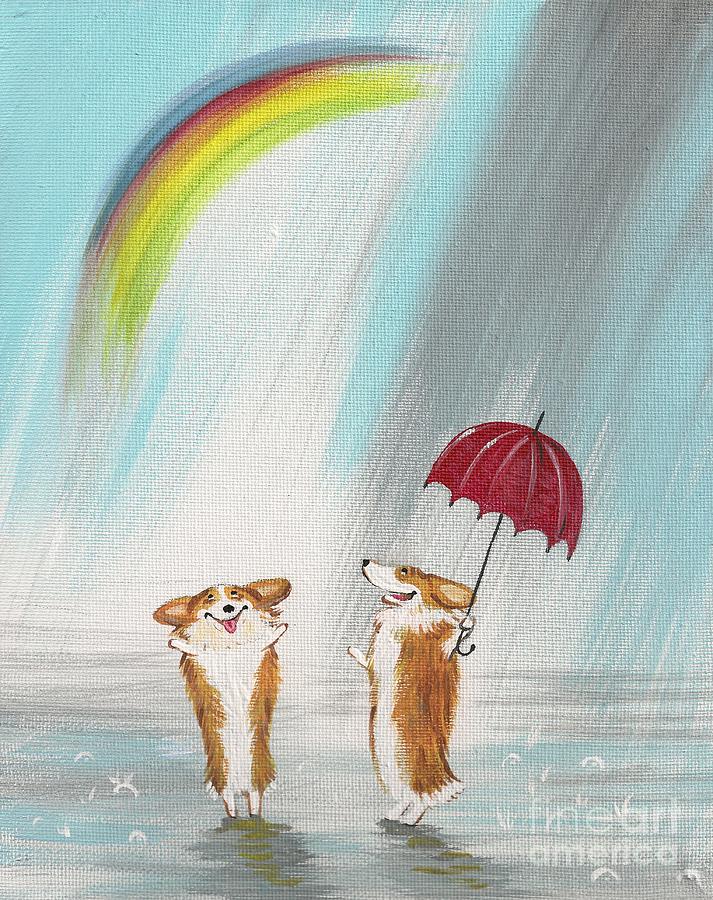 The Rainbow Painting by Margaryta Yermolayeva
